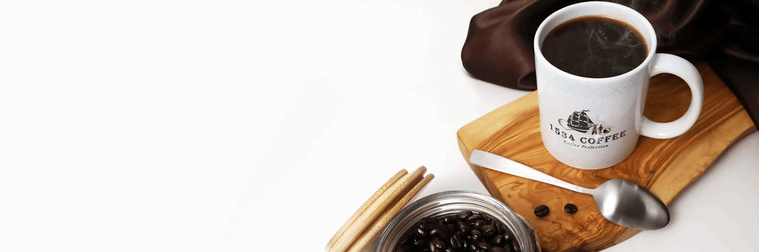 Coffee, coffee beans, coffee mug