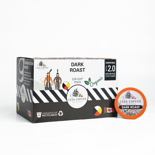 2 Pack Organic Dark Roast K-Pods